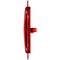 Truck-Lite Super 60, Led, Strobe, 36 Diode, Oval Red, Red Flange Mount, Class Ii, Metalized, Fit 'N Forget 60364R - alternate 3